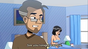 Housewife Discovers Stepson'S Solo Session And Joins In For A Steamy Blowjob