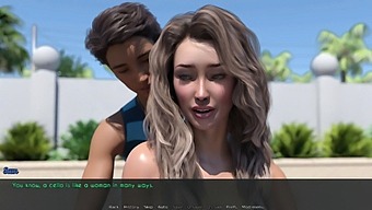 A Steamy Encounter With A Sultry Stepmother And A Naughty Wife In A 3d Animated Adventure